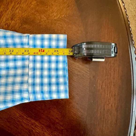 Vineyard Vines Men's Classic Fit Tucker Shirt USA Blue/White plaid Medium - Picture 11 of 14